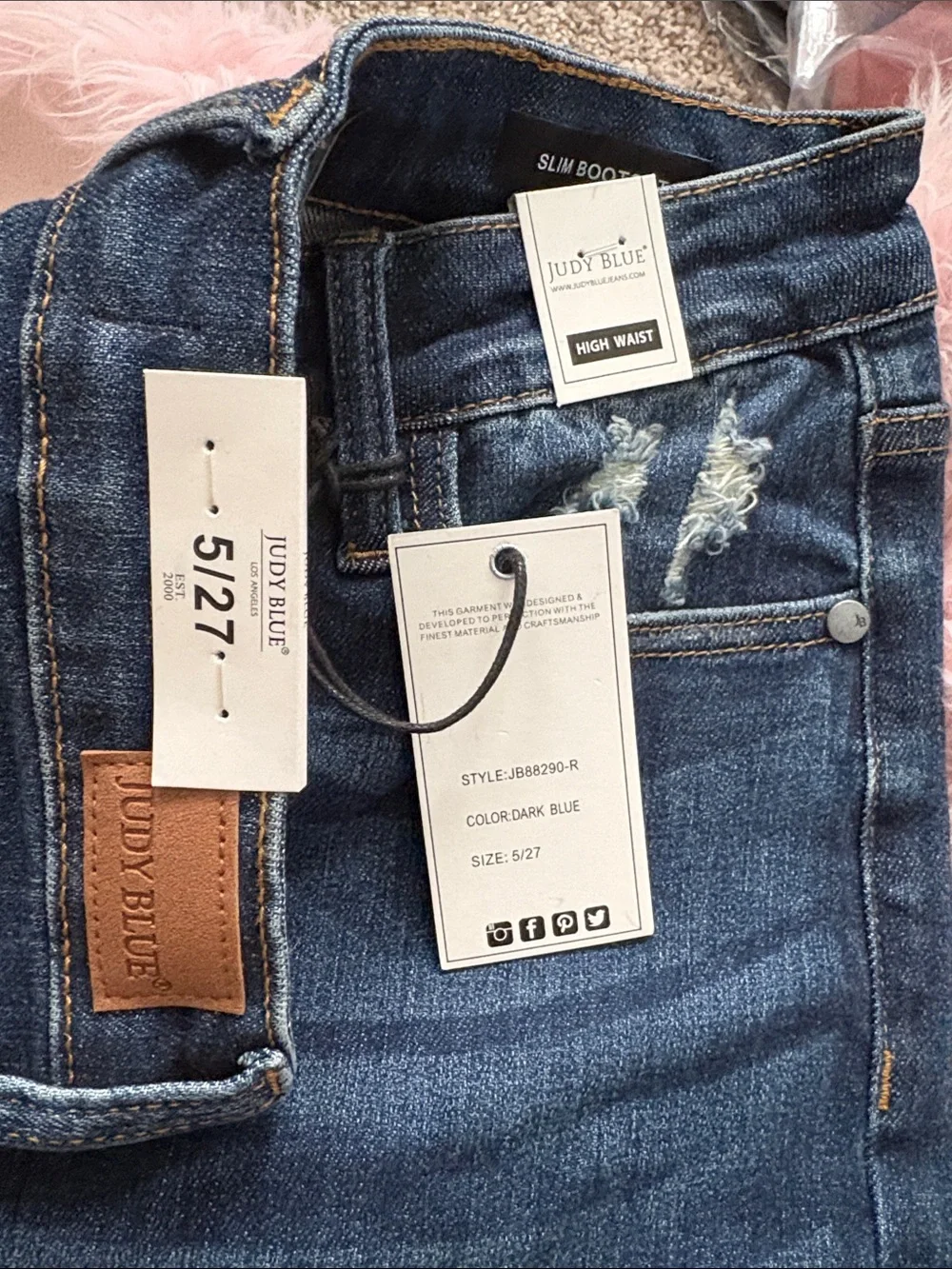 Judy Blue Slim Bootcut Jeans